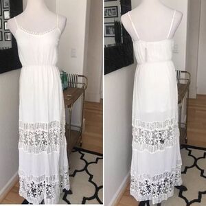 Ivory Vacation Maxi Dress